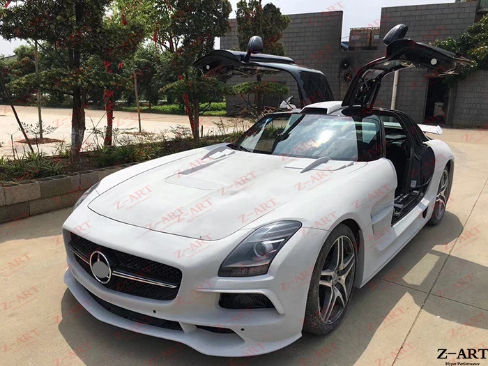 Z-ART черная серия тюнинг-пакет для R197 SLS AMG производительность Mercedes BS тела комплект