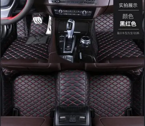 High Qualit Car Leather Floor Mats Fits For Lexus GX460 GX470 7 seats 2010-2015 Free shipping | Автомобили и мотоциклы