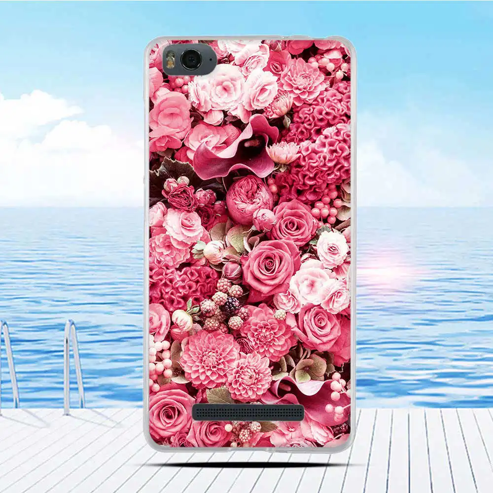 For Xiaomi Mi 4i 4c Mi4i Mi4c M4i M4c Case Cartoon 3D Relief Printing Pattern Back Cover TPU Soft Silicone | Мобильные телефоны и
