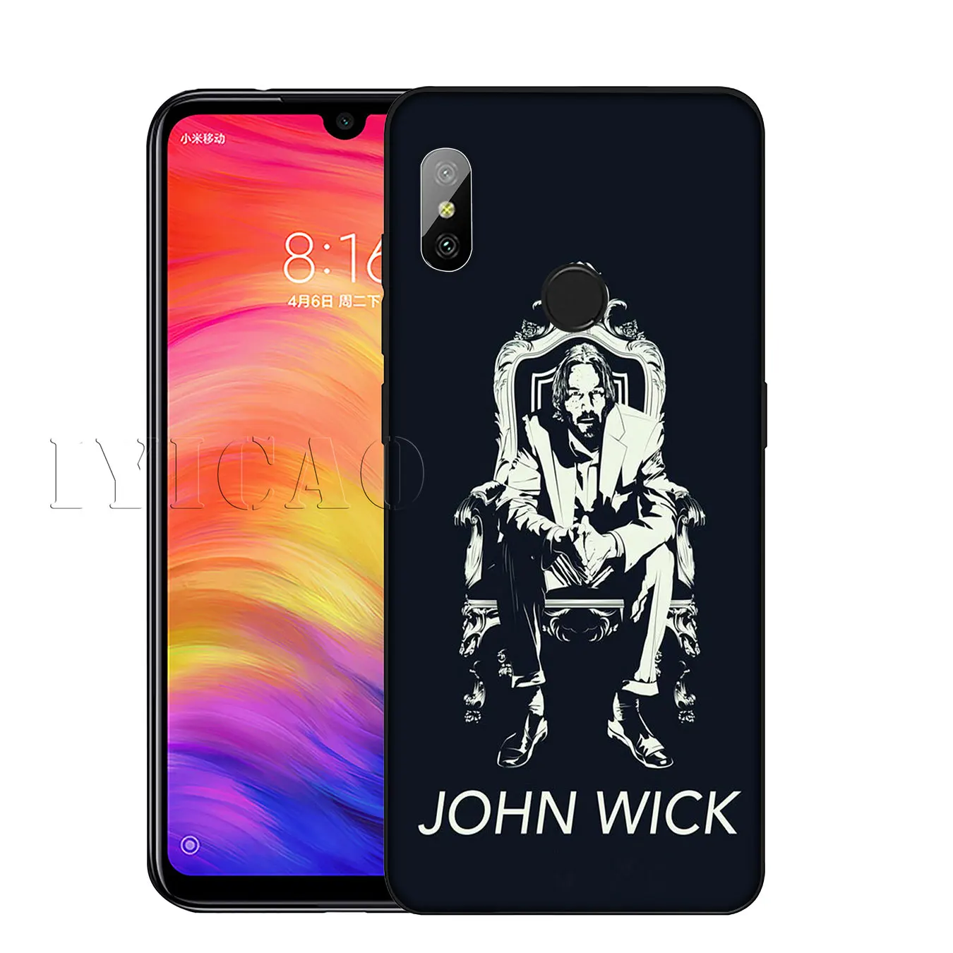 IYICAO John Wick Chapter Soft Silicone Phone Case for Xiaomi Mi 10 9 9T CC9 CC9E 8 SE A3 Pro A1 A2 Lite 6 pocophone f1 |