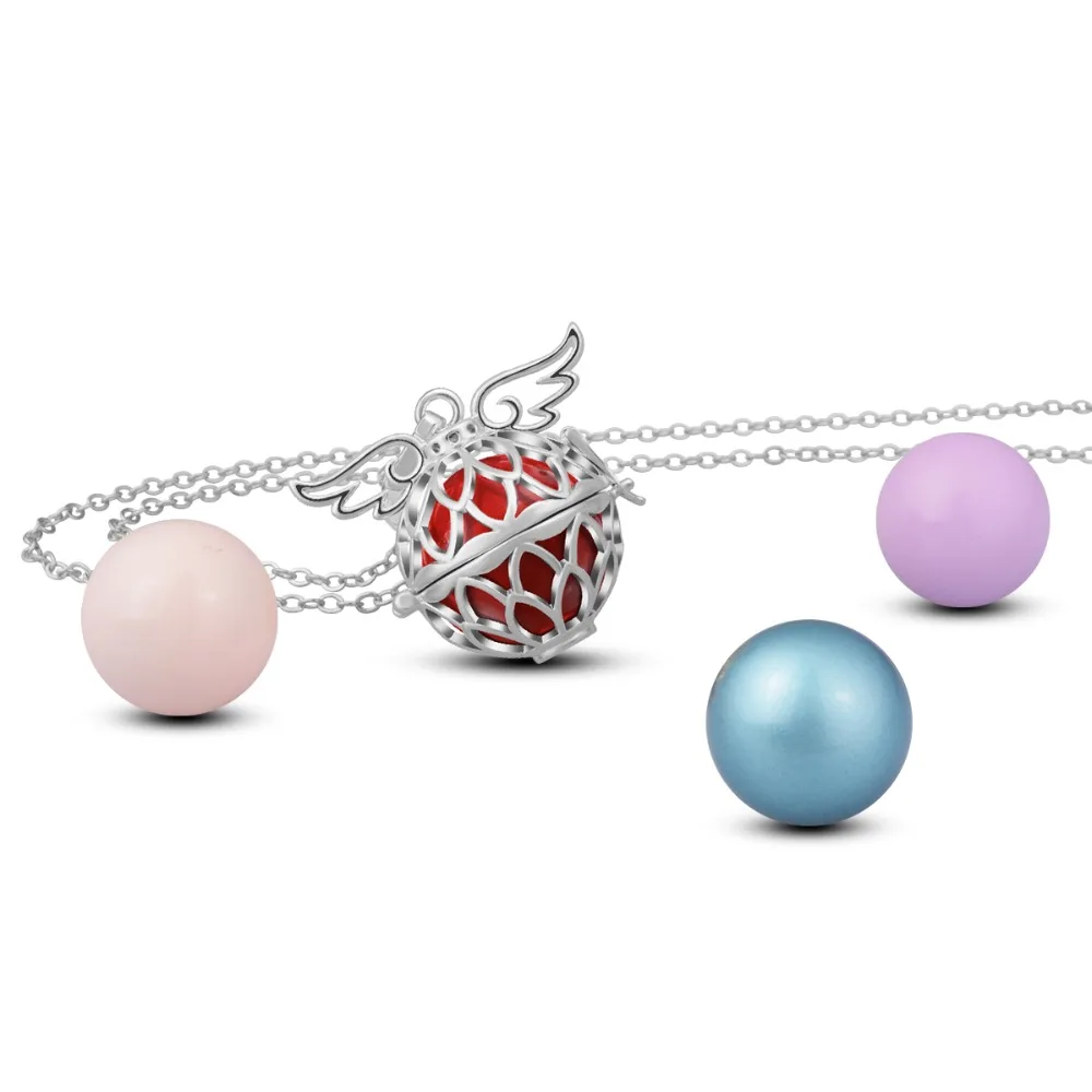Eudora Angel Caller 20 мм Mexcian Bola клетка Locke Harmony Ball крыло Lokect кулон ювелирные изделия K152N20