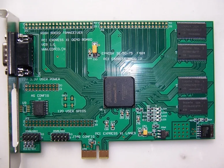 S5300 PCIE макетная плата PCI EXPRESS X1 PCI-E FPGA | Электроника