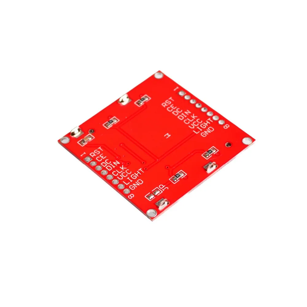 Умная электроника ЖК-модуль монитор белая подсветка адаптер PCB 84*48 84x84 Nokia 5110 экран