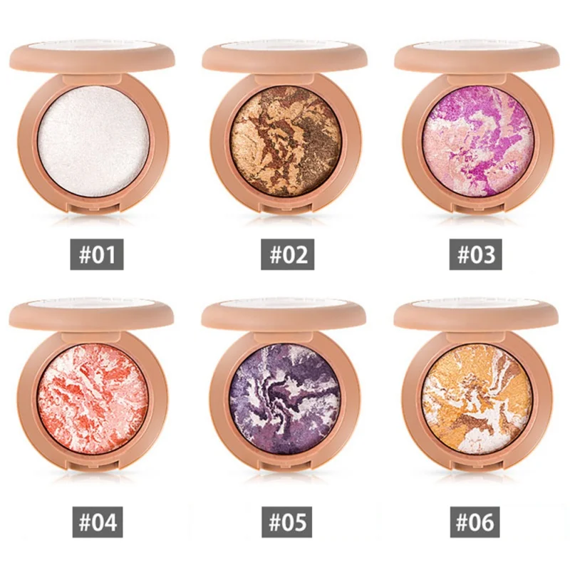 Макияж тени для век мягкие с металлическим блеском цвета Тени металлик косметика