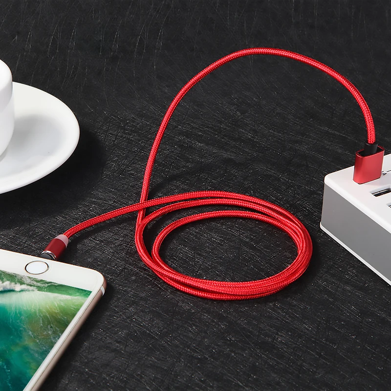 Micro USB Магнитный зарядка кабель для iphone светодиодный usb type C type-C кабели для Samsung Xiaomi Huawei телефоны