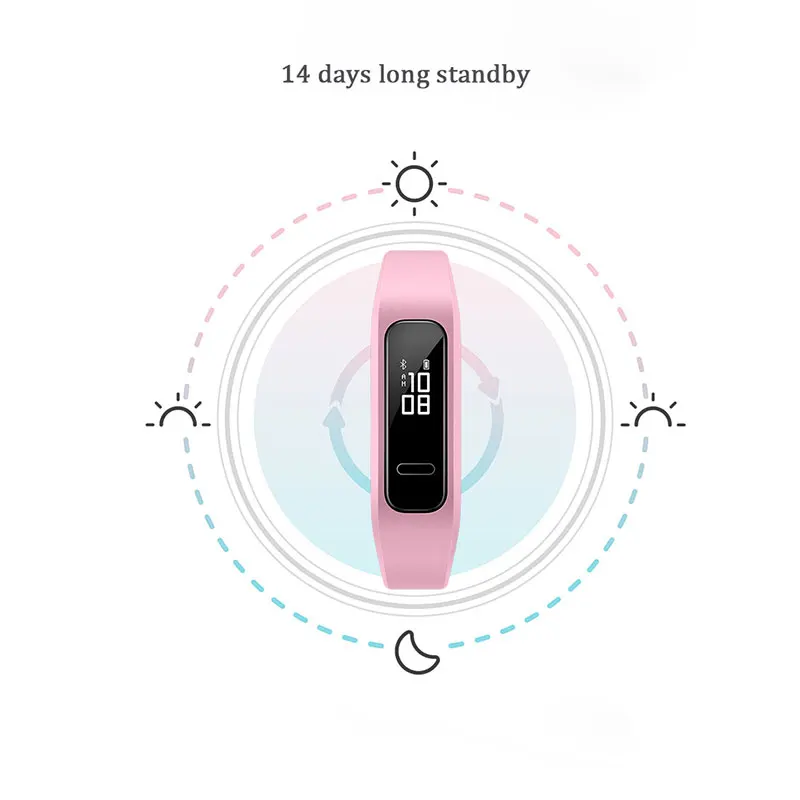 Смарт браслет huawei Band 3e 50 м водонепроницаемый СНПЧ интеллектуальная работа спорт