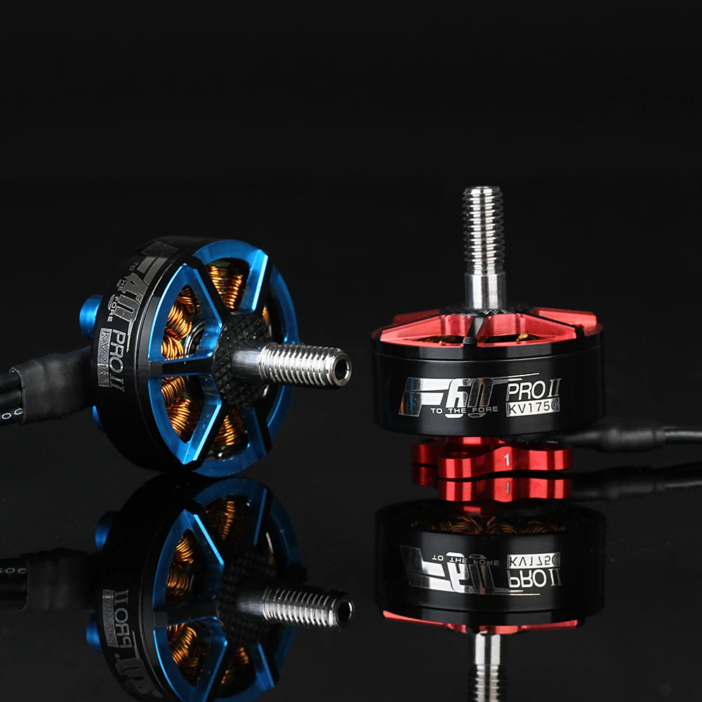 T motor F40 PRO II 2150KV синий/F40 1750KV красный/F60 красный FPV Бесщеточный мотор 2 6S для