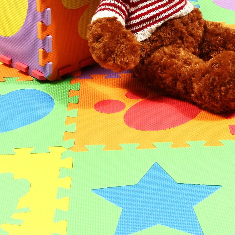 Мультфильм Аниме Кукла EVA пена детская игрушка игровой коврик пазл Блокировка