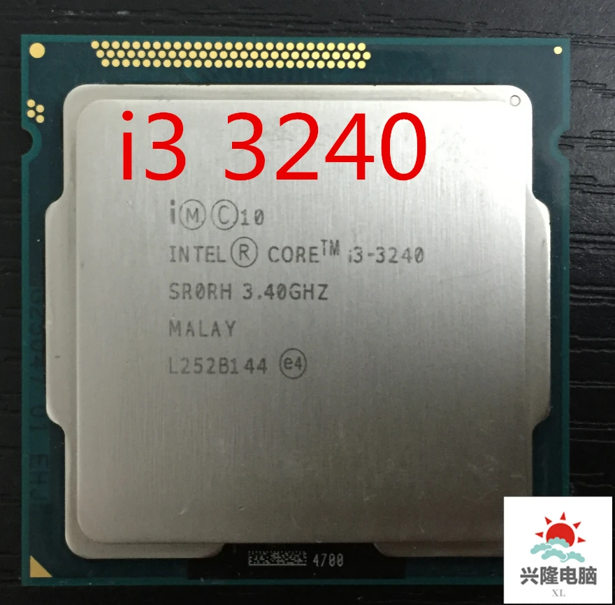 Lntel I3 3240 i3 CPU 3 4 GHz 3M LGA1155 55W настольный двухъядерный процессор SR0RH Бесплатная