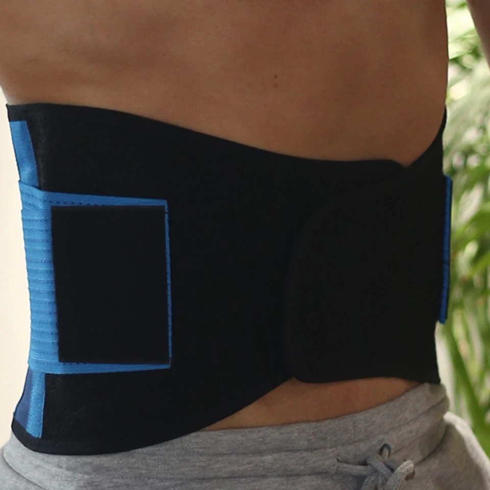 New 2018 professional sport orthopedic back support belt waist adjustable slimming S M L XL XXL | Красота и здоровье