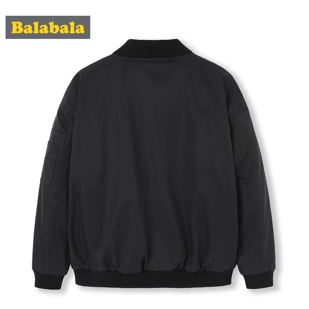 Куртка Balabala детская длинная бейсбольная куртка на молнии верхняя одежда для