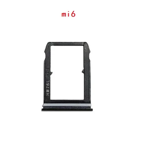 10pcs New Sim Card Tray SIM Holder For Xiaomi Mi 6 Mi6 + SD Slot Replacement Parts | Мобильные телефоны и аксессуары