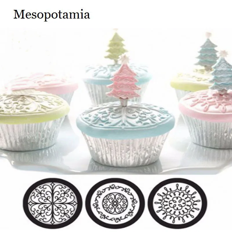 Сделай Сам скрапбукинг Рождество зеркальная форма для печенья тиснение файл