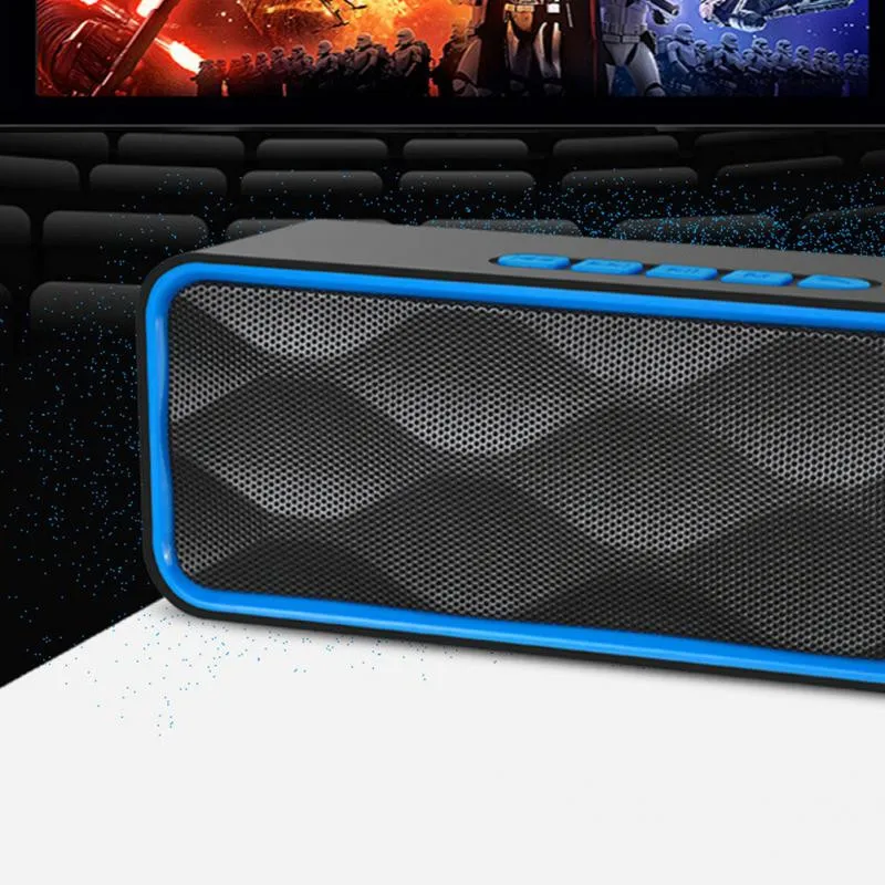 Уличный динамик для занятий спортом бас беспроводной портативный Bluetooth