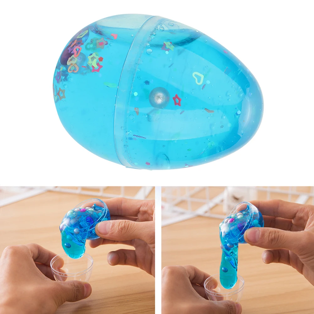 5 шт. с украшением в виде кристаллов Slime Шпатлёвки антистресс слизи рисовать