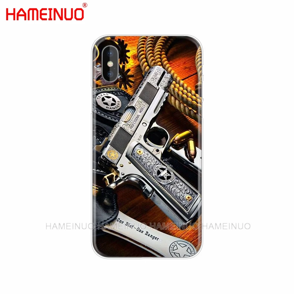 HAMEINUO,, хорошее оружие, винтовка, пистолеты, снайпер, пистолет, пуля, чехол для мобильного телефона, чехол для iphone X 8, 7, 6, 4, 4S, 5, 5S, SE, 5c, 6s plus - Цвет: 42627