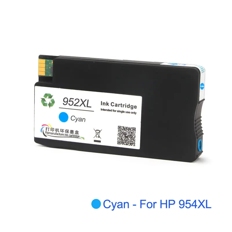 Сторонний картридж для HP 954 954XL Восстановленный OfficeJet Pro 7730 7740 8210 8710 8715 8720 8725 8728 8730