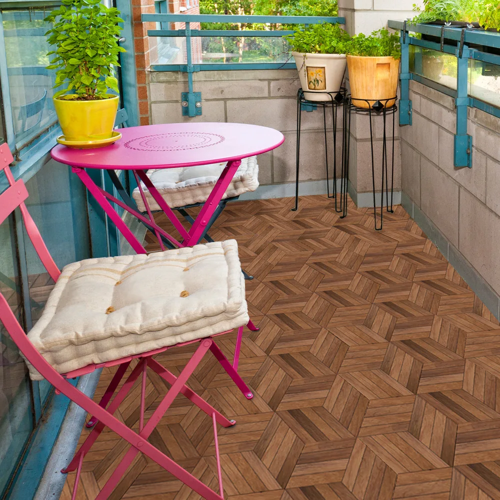 Funlife американский стиль деревянная наклейка для оформления ванной комнаты