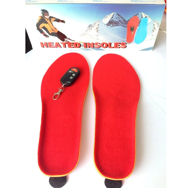 Уличная теплая обувь pad электрический аккумуляторная теплые стельки | Спорт и