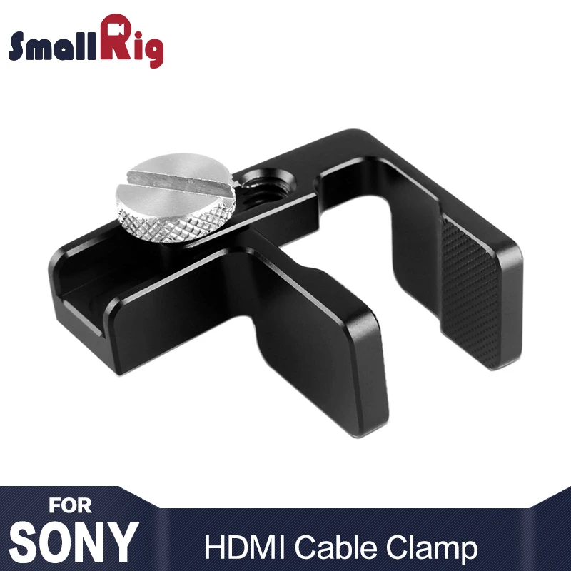 SmallRig Кабель HDMI Зажим для sony A6500 A6300 A6000 камера SmallRig клетка 1661/A7 A7S SmallRig клетка 1815 и т. Д.- 1822