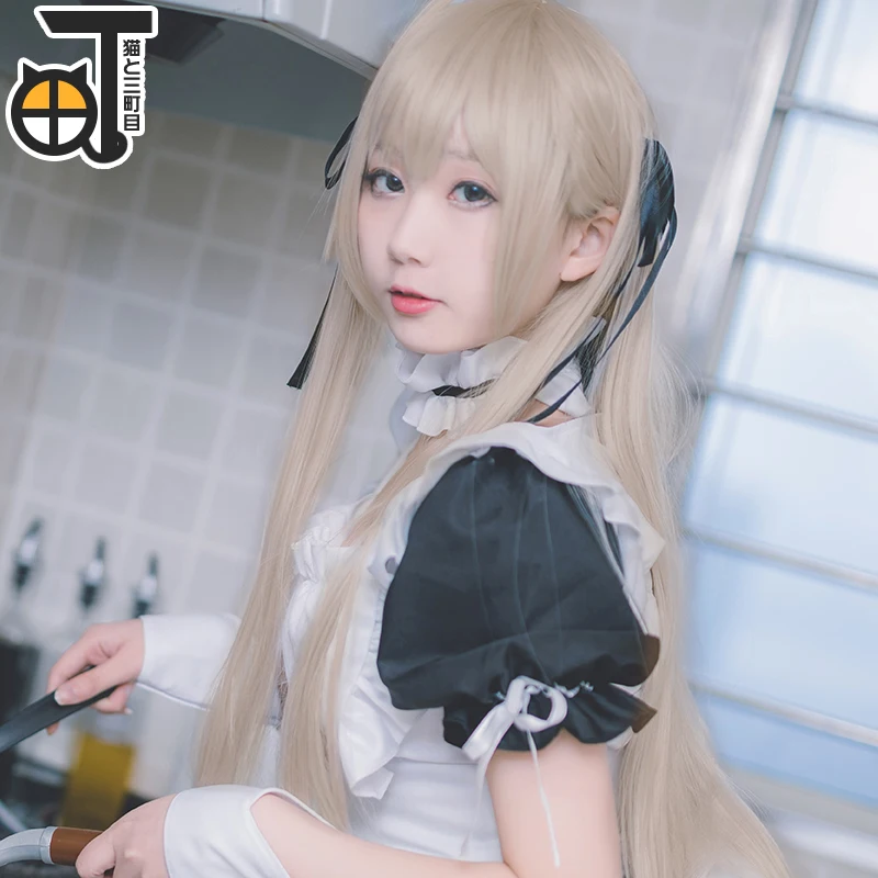 Милый и милый костюм для косплея kawaii аниме Yosuga no Sora Cos Kasugano сексуальное платье