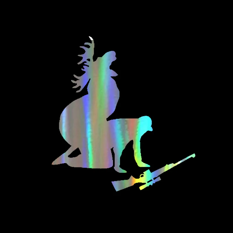 Наклейка на окно как я мясо сейчас забавная JDM MooseHunting On виниловая наклейка s