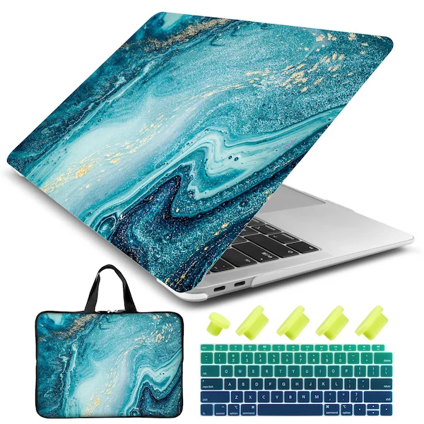 Чехол для ноутбука крышка клавиатуры 4в1 MacBook Air 11 13/Pro retina 13 15 дюймов Сенсорная