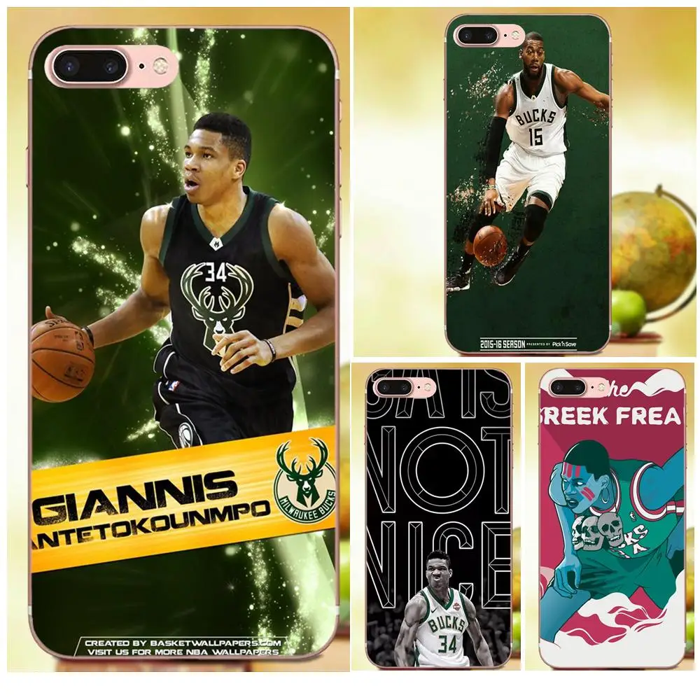 Мягкий чехол Giannis Antetokounmpo из ТПУ для Xiaomi Mi3 Mi4 Mi4C Mi4i Mi5 Mi 5S 5X 6 6X 8 SE A1 Max Mix 2 Note 3