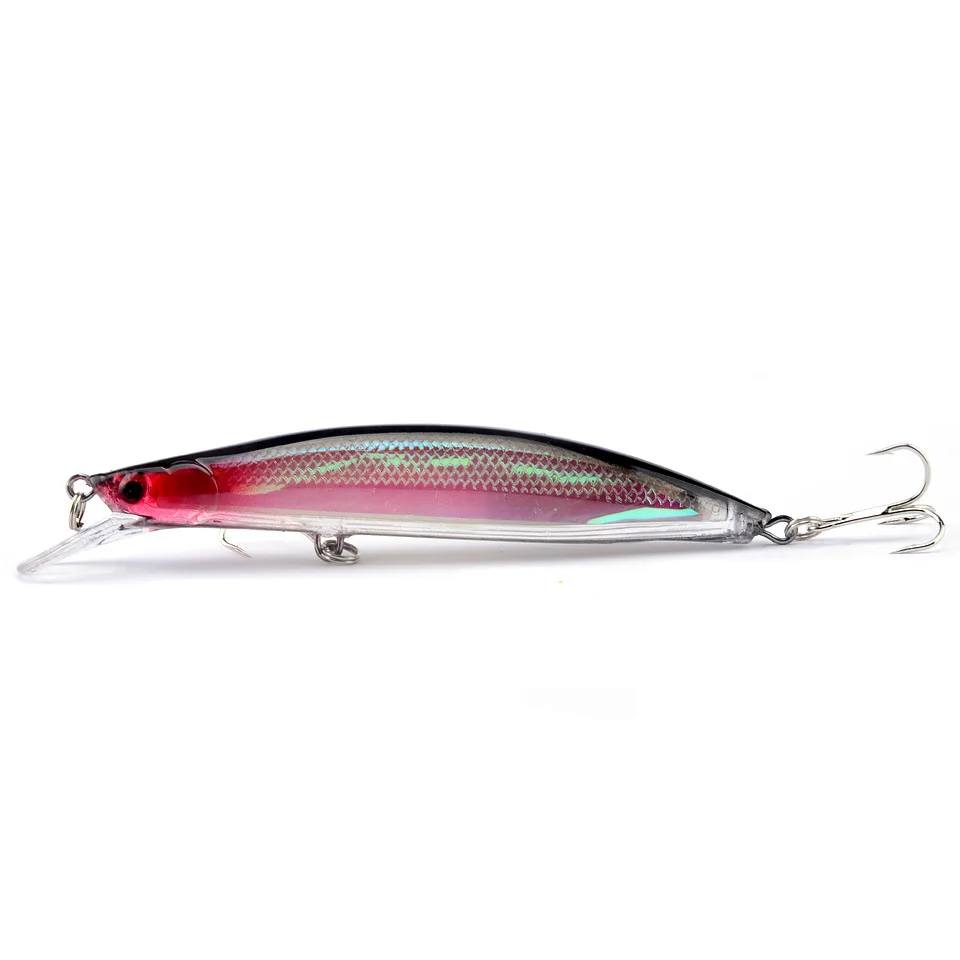 5 шт. прикормы Минноу Crankbaits ABS Пластик Жесткий Bait Искусственный Карп рыболовные снасти, воблеры 115 мм 12,9 г