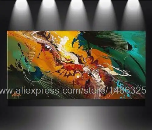 

Abstract Acrylic Painting On Canvas 100% Hand Painted on canvas Large Bedroom Wall Pictures Paintings Acrylic free shipping