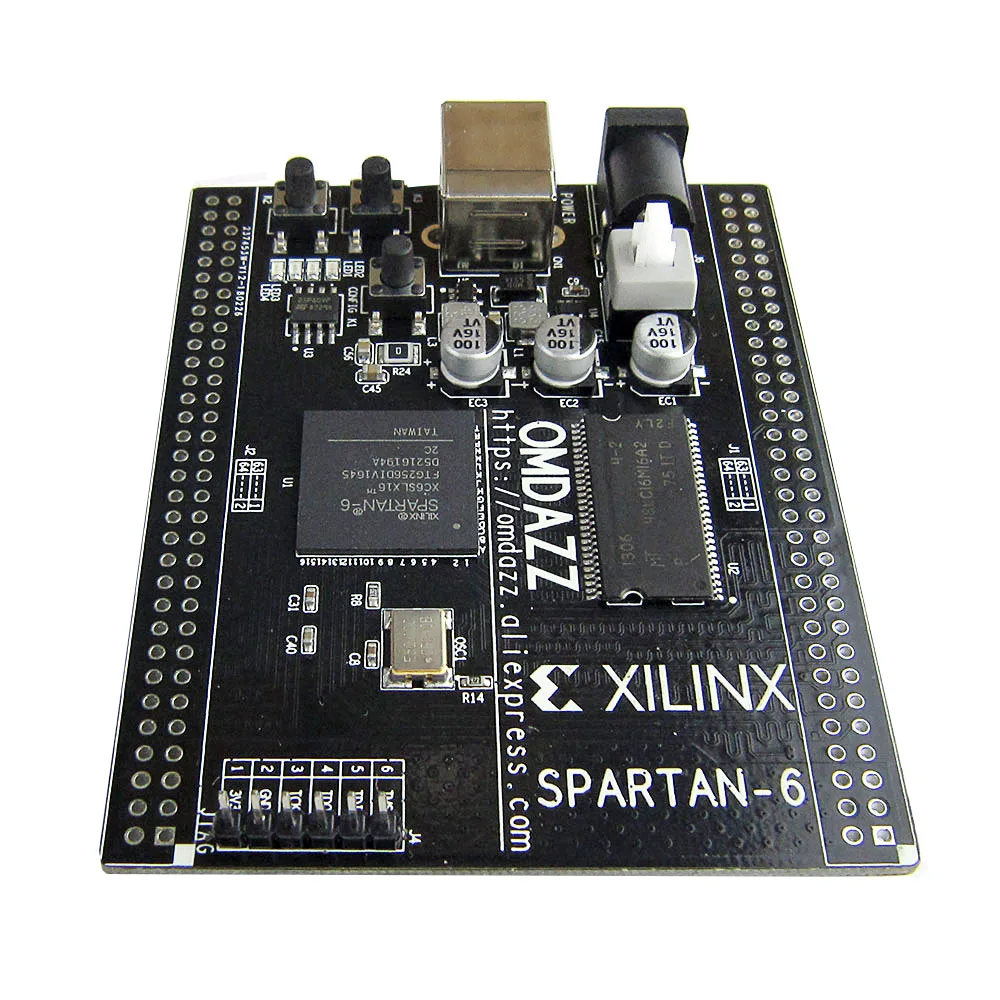 Макетная плата XILINX FPGA Spartan 6 XC6SLX16 основная с 32 Мб SDRAM и расширения IO VGA USB2.0 UART|fpga