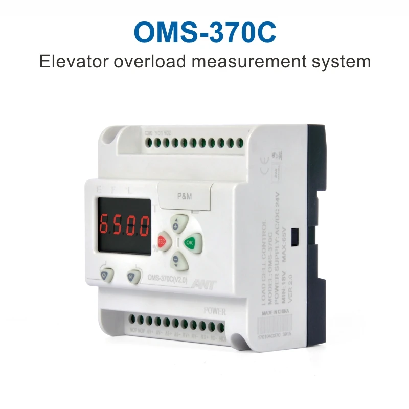 

Elevator Parts Load Cell Controller OMS-370C OMS370C 18-65V 65-440V