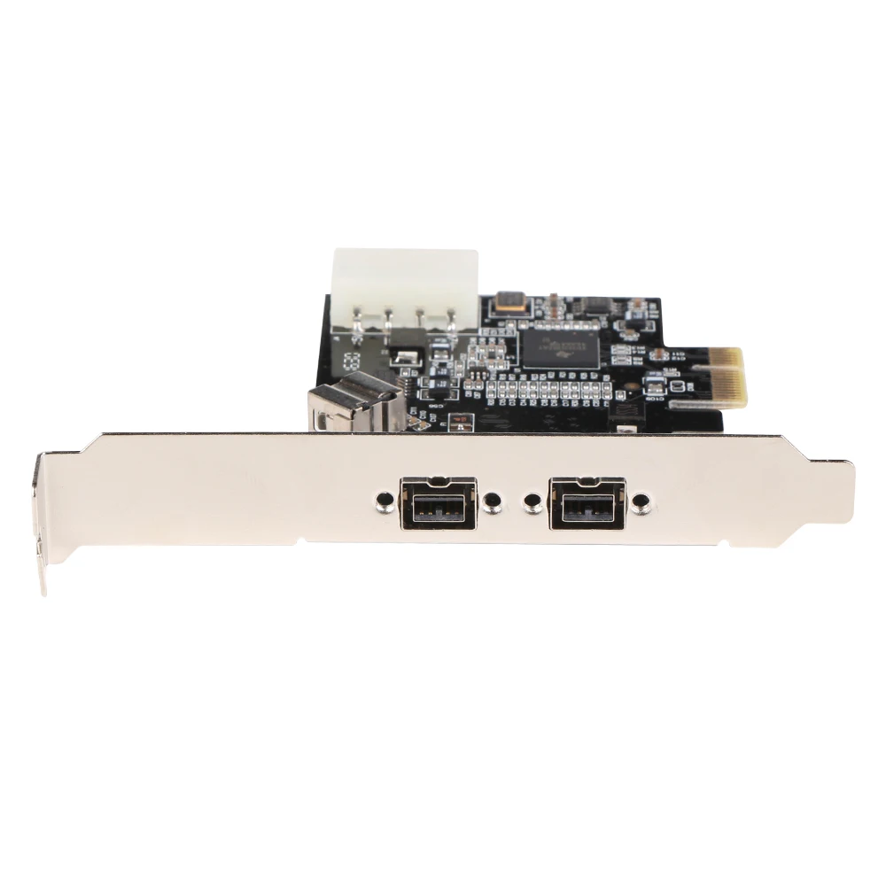 Pci express к IEEE 1394b firewire 800 карты контроллера с 2 Внешний + внутренний 1394 Порты ti