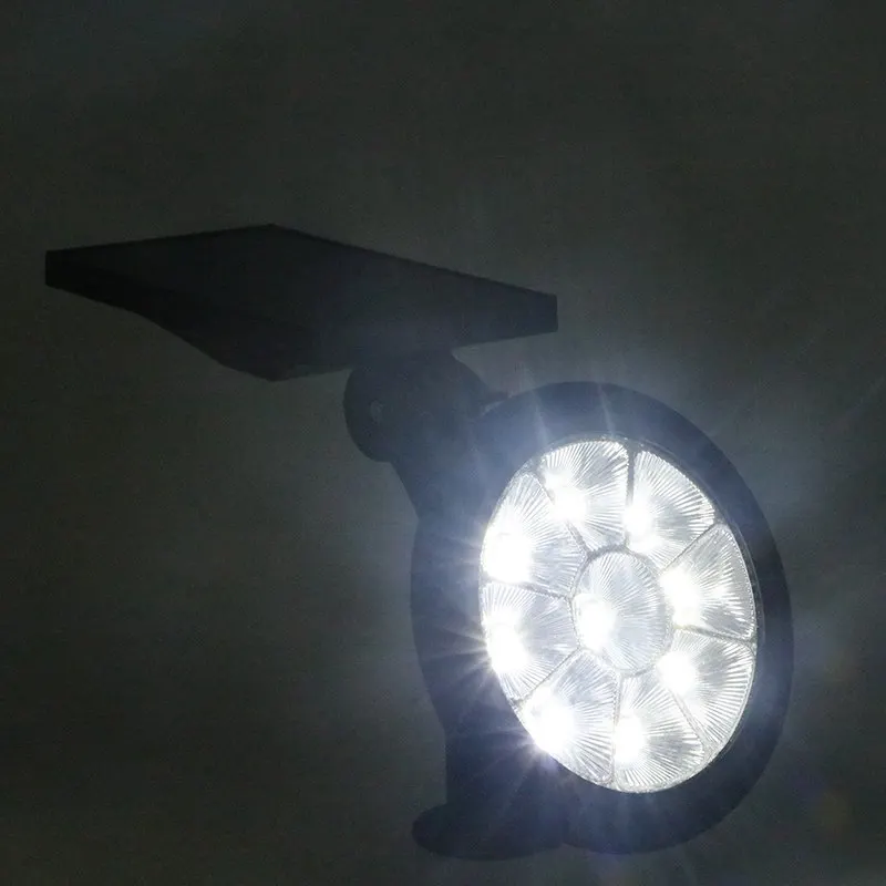 Водонепроницаемый садовый фонарь SZYOUMY на солнечной батарее 9 светодиодный