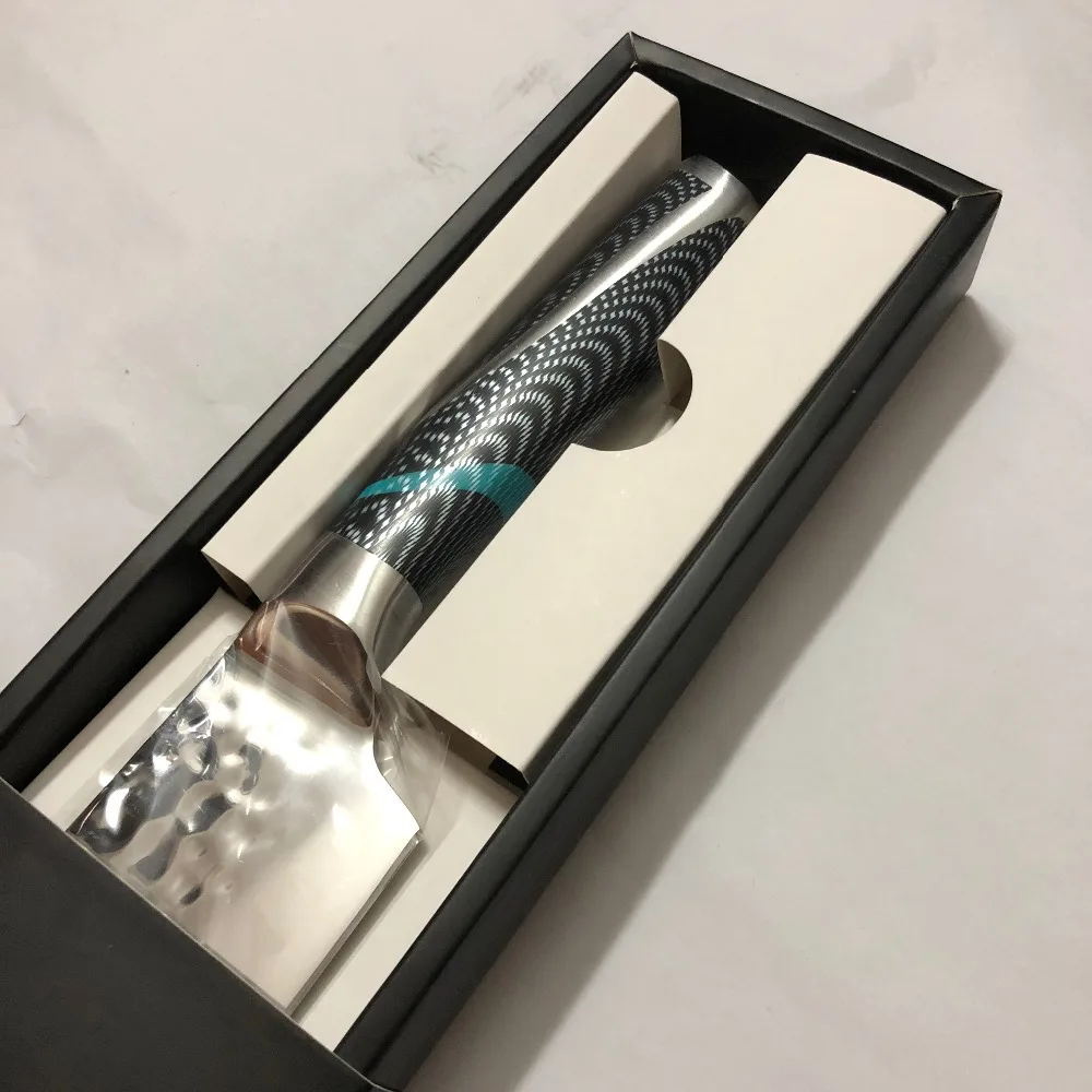 King Sea Chef нож высокого качества из нержавеющей стали плоский нож лучшие технологии Machete кухонные принадлежности нож