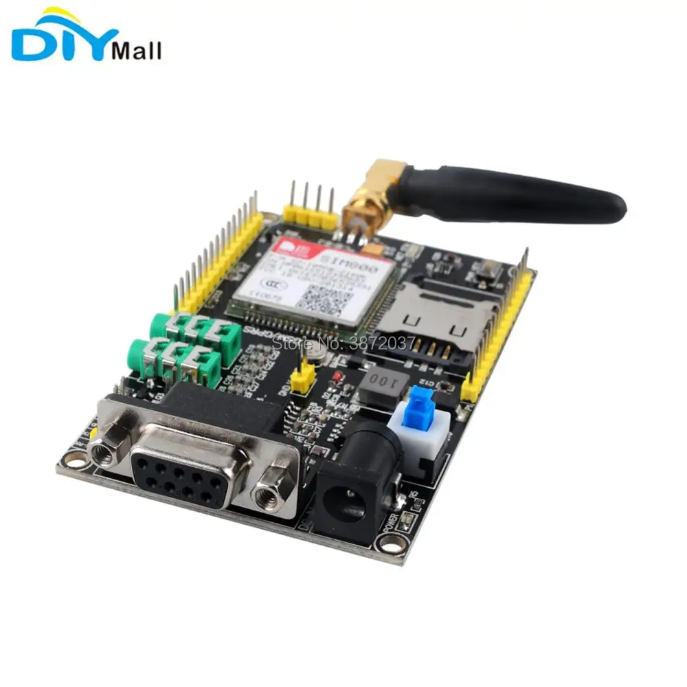 SIM800 макетная плата GSM GPRS модуль SIM900A обновление 3,3/5 V ttl для Arduino 51 STM32