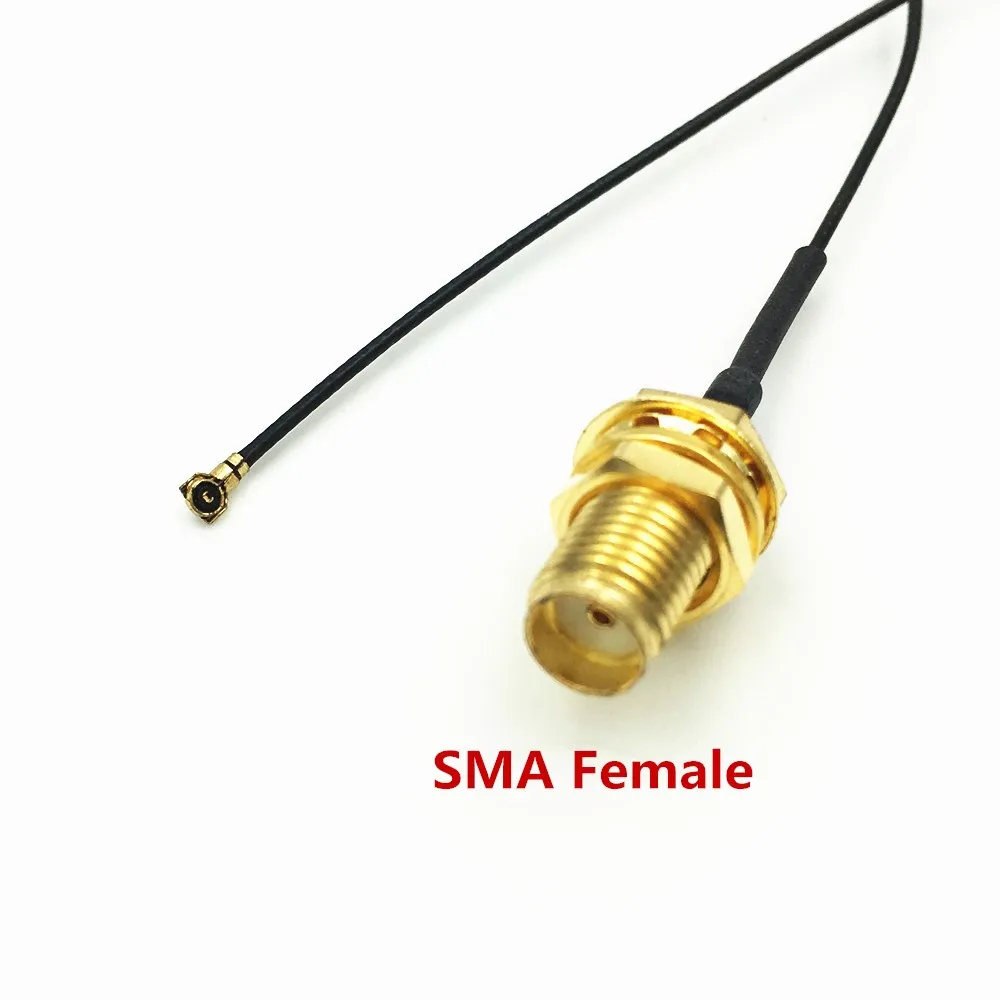 2 шт. SMA/Женский Разъем для MHF4 IPEX IPX RF кабель Pigtail мини карты PCI 0 81 мм плата Intel Wi Fi 10 см
