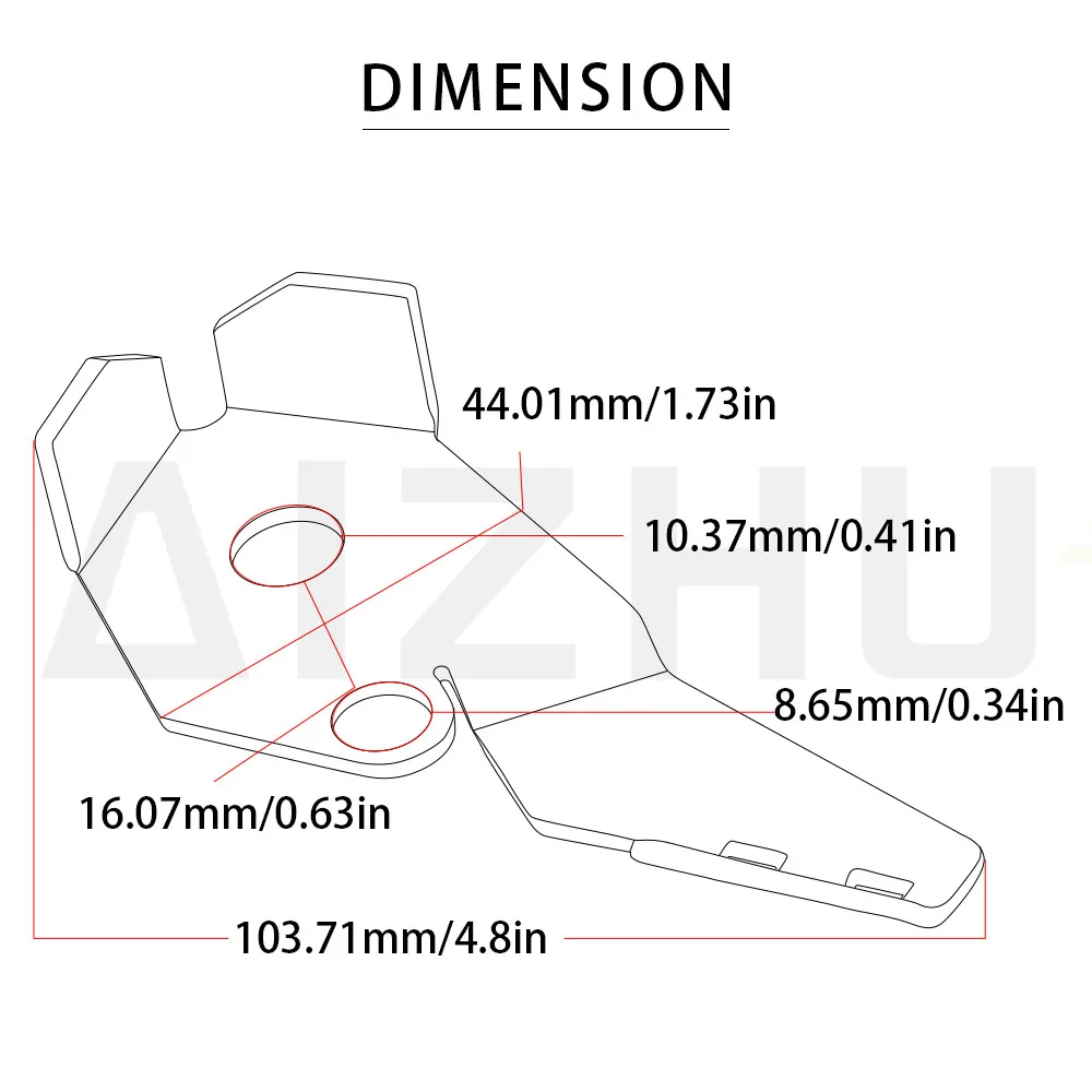 Мотоциклетный боковой переключатель защитный чехол для BMW R1200GS LC Adventure R 1200 GS 2014 2015