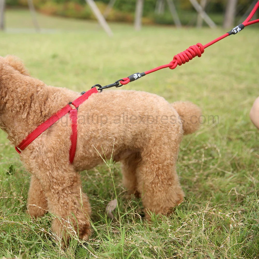 BOBO поводок для собак нагрудные ремни ступенчатый Сбруя Регулируемый жилет и