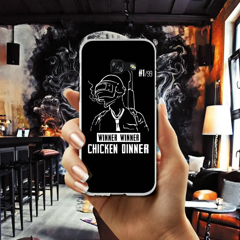 Силиконовые чехлы телефон для Samsung Galaxy A3 A5 A7 J1 J2 J3 J4 J5 J6 J7 2016 2017 2018 Playerunknown's боя PUBG |