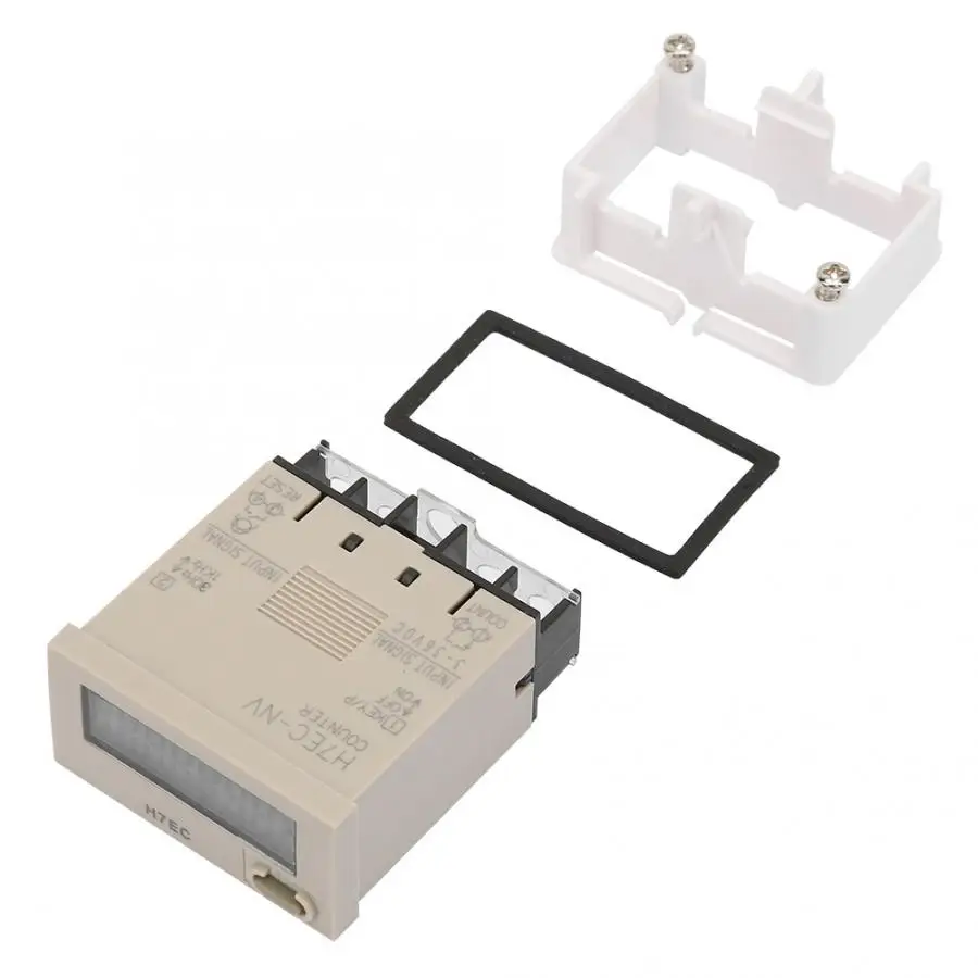 H7EC NV DC 3 36V Цифровой Электрический счетчик тотализатор с 8 значным ЖК