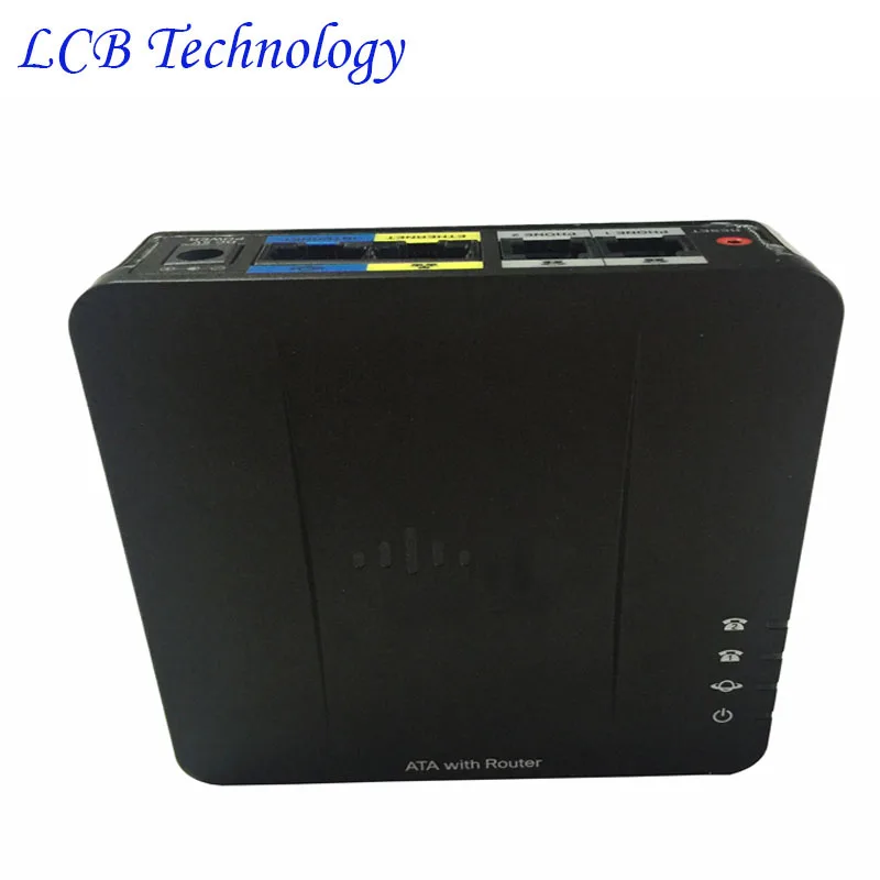 Разблокированный новый телефон Linksys SPA122 2 FXS Lan WLAN ATA Voip речевой адаптер SIP с