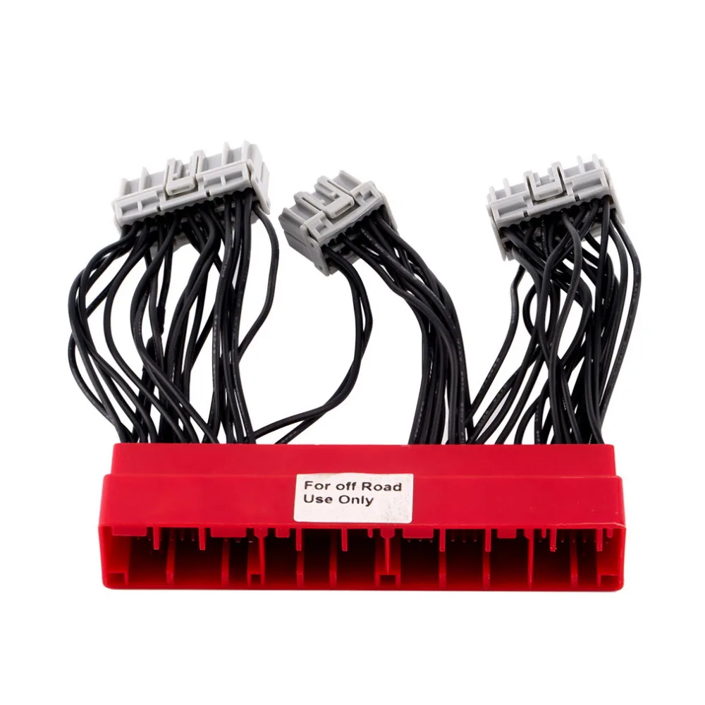 Новинка автомобильная проводка OBD2A к OBD1 Перемычка ЭБУ переключение проводки жгут