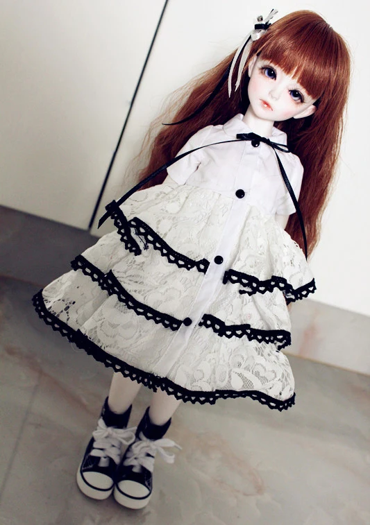 D01 P380 детская игрушка ручной работы 1/6 1/3 1/4 аксессуары для куклы BJD/Sd одежда белое