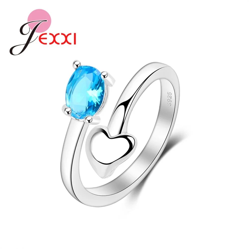 

Fast Shipping New Arrivals Top Quality 925 Silver Open Rings Jewelry For Women Girl Gift Cool Wedding Party Accessory