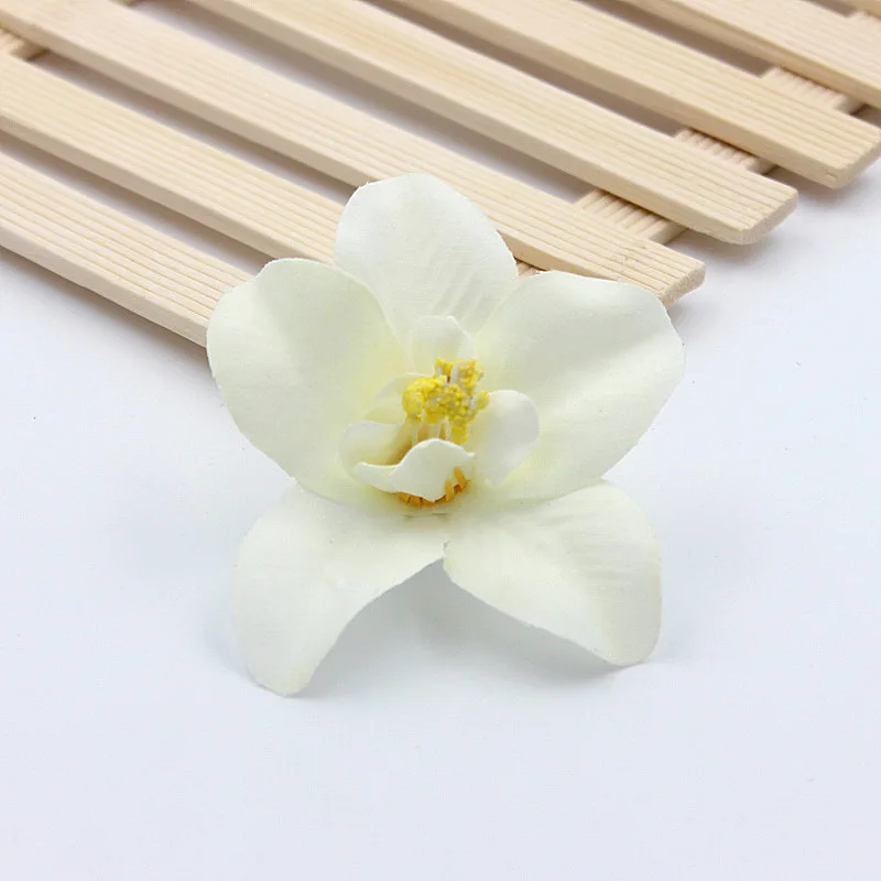 30 шт./лот 7 5 см Шелковый венок для цветов имитация тюльпана одежда свадьбы