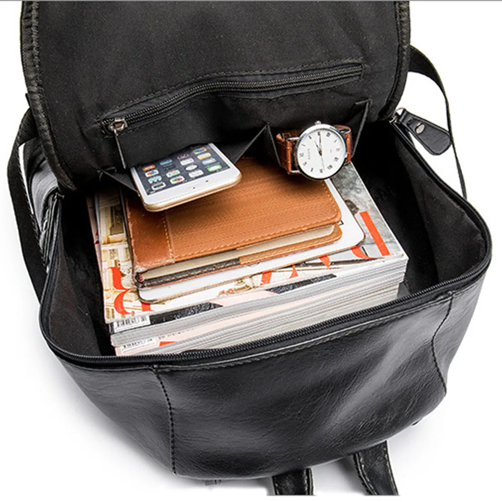 Горячая продажа масло воск кожаные рюкзаки в западном стиле модная сумка для