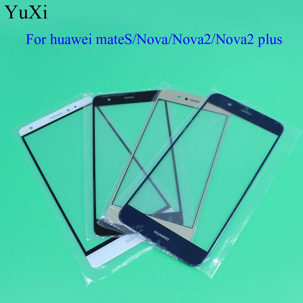 Внешняя стеклянная линза YuXi для Huawei Nova plus Замена nova nova2 Nova2 крышка переднего