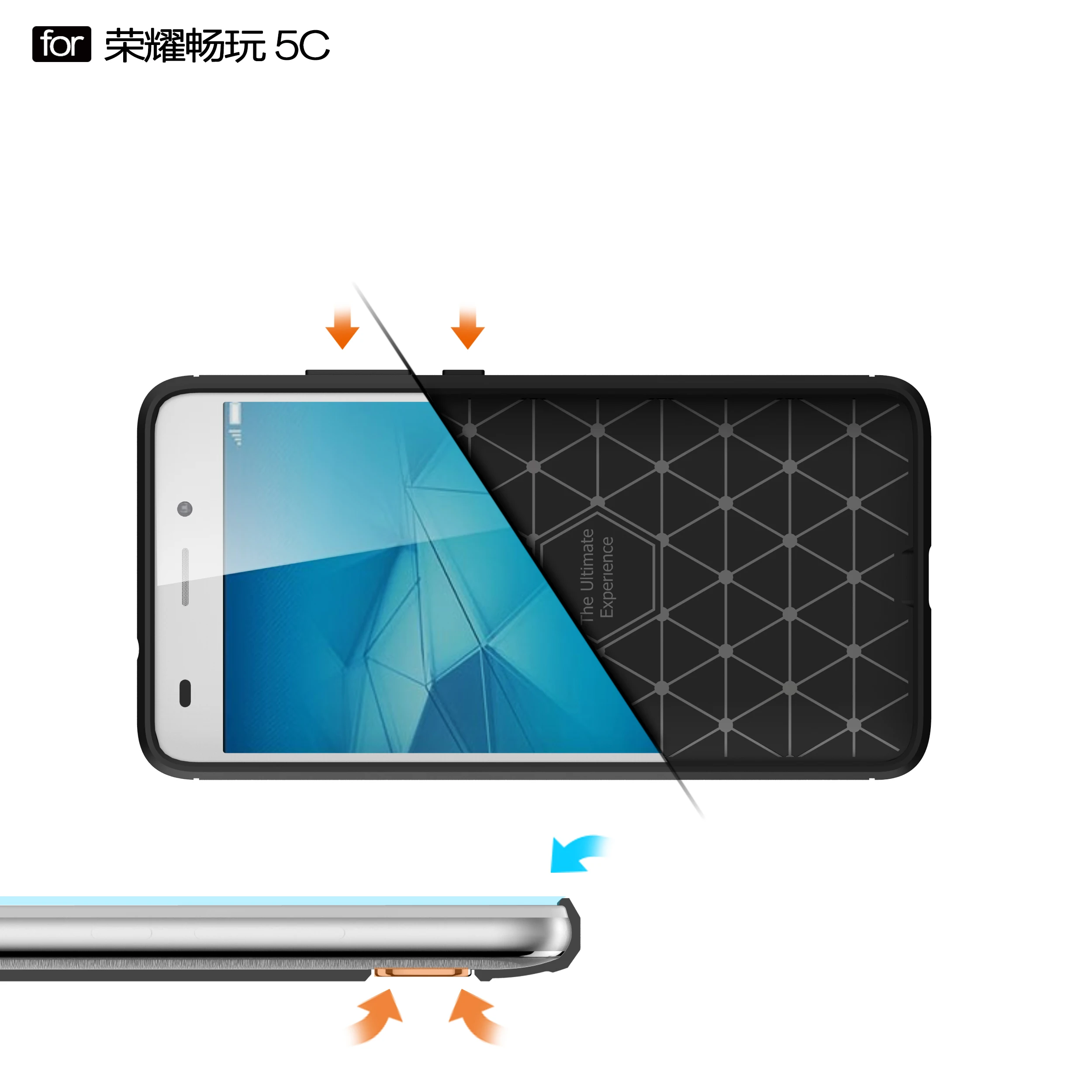 Чехол для huawei Honor 5C TPU силиконовый чехол ультра-тонкий мягкий чехол матовый на ощупь чехол для телефона прочная Броня
