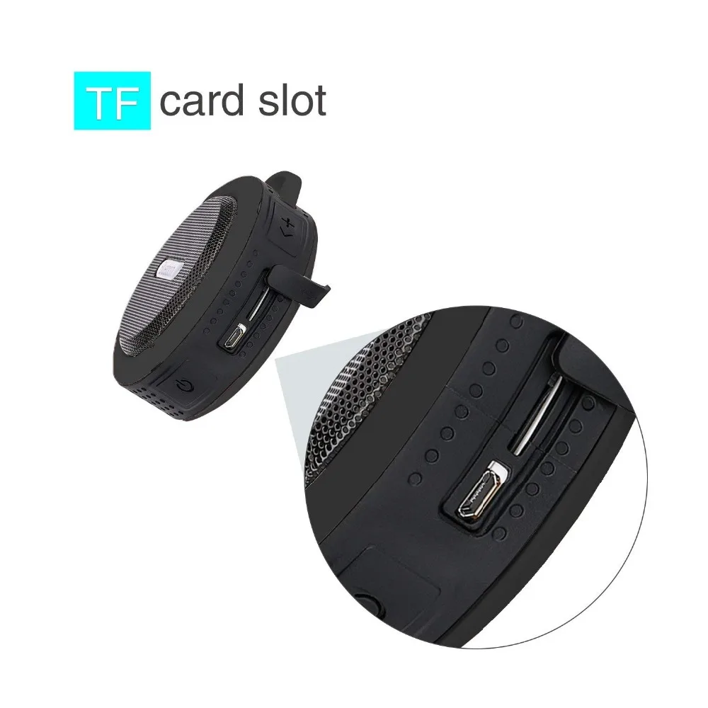 Bluleki Мини Bluetooth динамик беспроводной открытый Встроенный микрофон высокое
